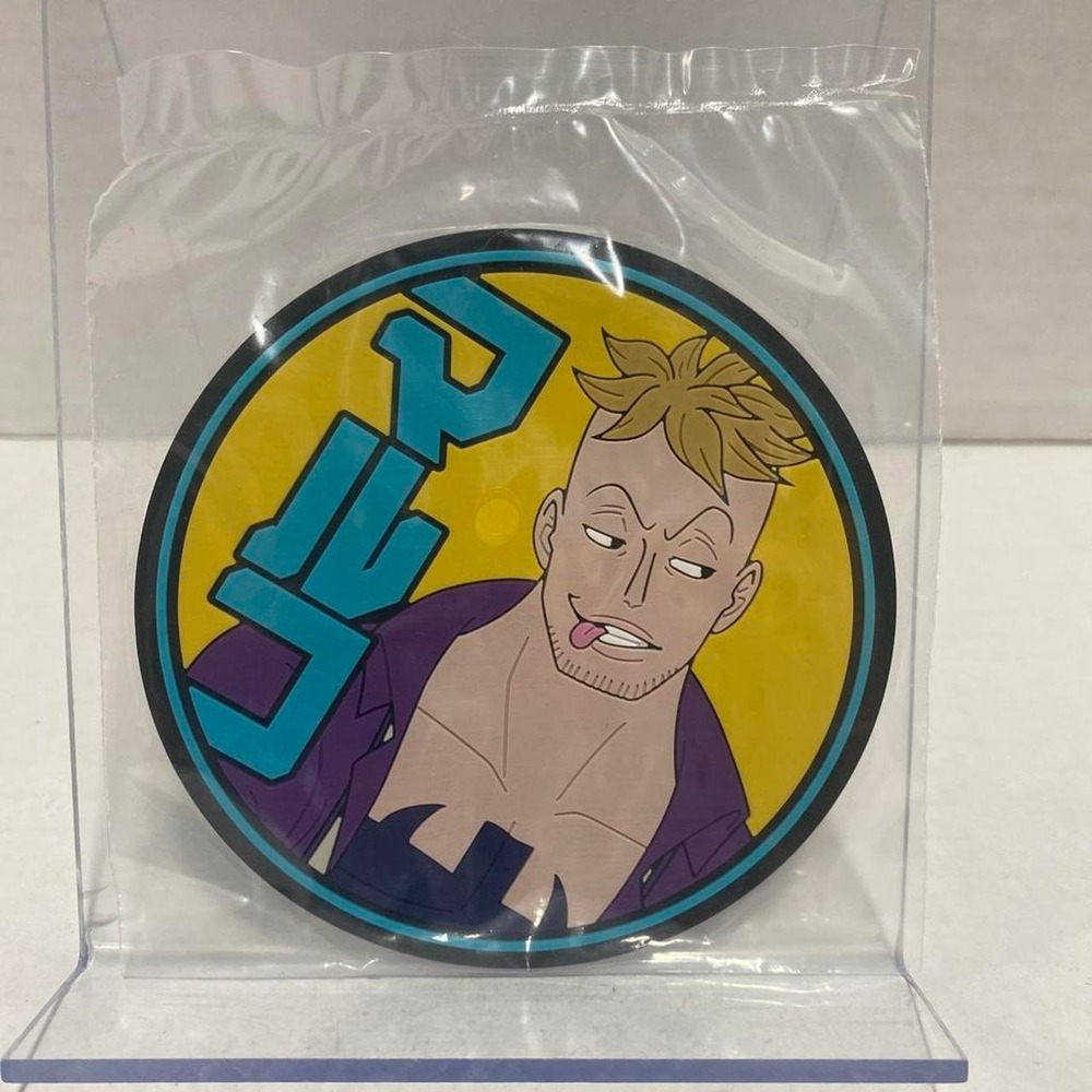 Bandai One Piece Rubber Coaster Marco Ichibankuji Anime Japan Multi